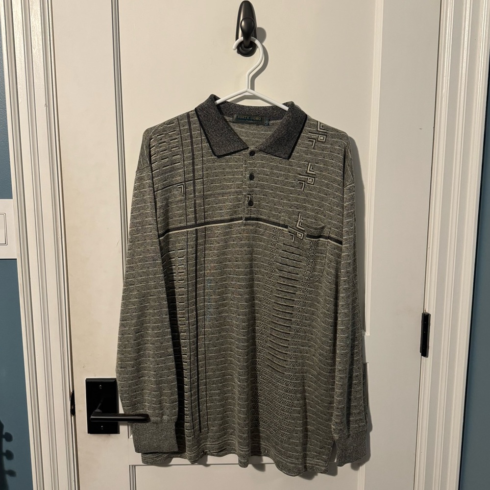 Forte Uomo LS Polo - Size L